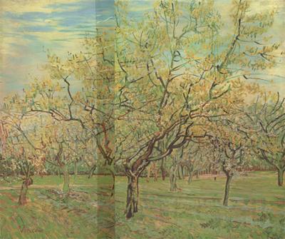 Vincent Van Gogh The White Orchard (nn04) Norge oil painting art